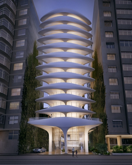 扎哈·哈迪德第一座位于巴西的建筑破土动工 - 住宅