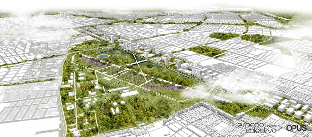 Segunda fase do Corredor Verde de Cali na Colômbia - Espaço Público