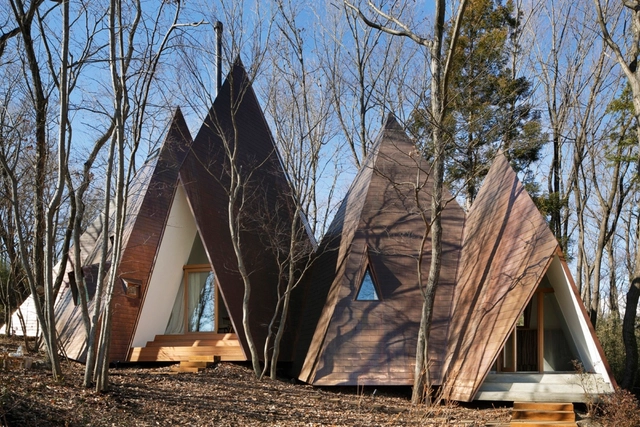 Tepee en Nasu / Hiroshi Nakamura & NAP - Casas