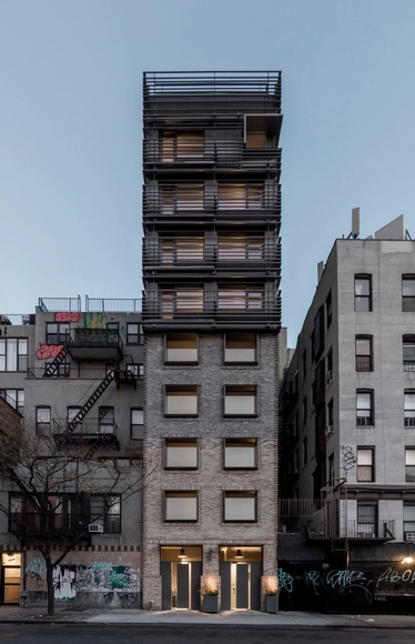 120 Calle Allen / Grzywinski+Pons - Apartamentos