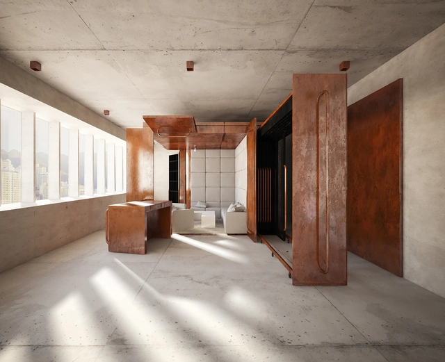 Bodega de Arte en Hong Kong / Penda - Interiores De Oficina