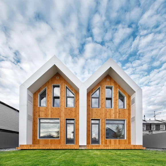 Casa doble / Bokarev Architects - Casas