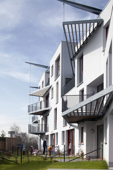 Viviendas Bruyn / Pierre Blondel Architectes - Vivienda Colectiva