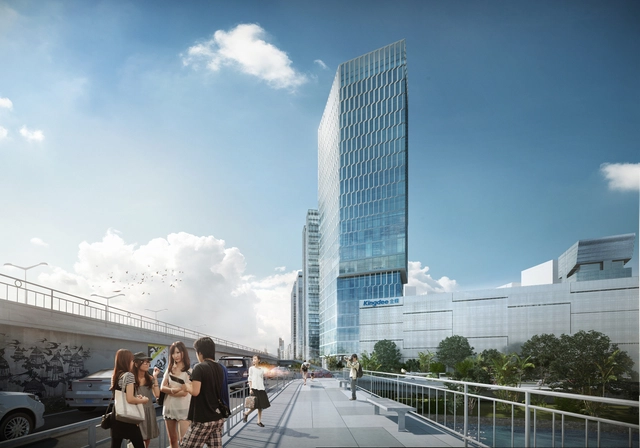 HENN gana concurso para diseñar la Torre Kingdee en China - Imagen Principal