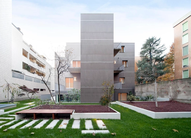 Edificio residencial en via Bellincione / DAP Studio - Reconversión