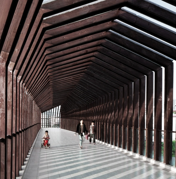 Nova Ponte Pedonal da Aldeia Foshan / ADARC Associates - Passarela