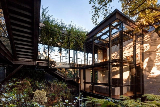 建在墨西哥森林中的住宅 / grupoarquitectura - 独立住宅