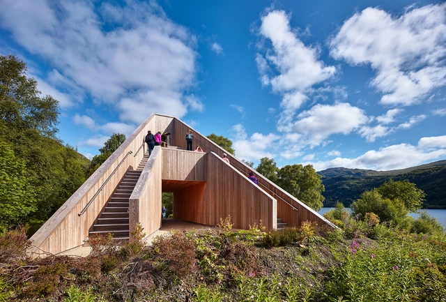 Mirador pirámide / BTE Architecture - Instalaciones Y Estructuras