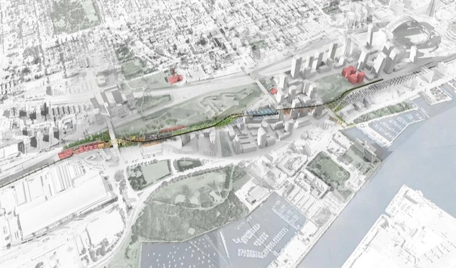 “Under Gardiner”: el proyecto para habilitar espacios públicos bajo una autopista elevada en Toronto - Imagen Principal