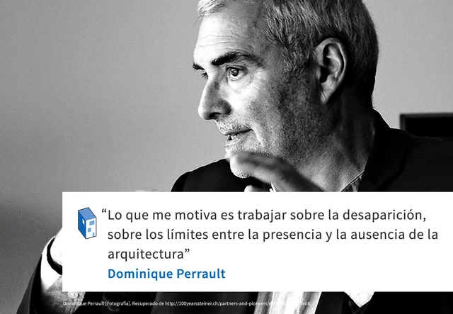 Frases: Dominique Perrault y los límites de la arquitectura - Frases