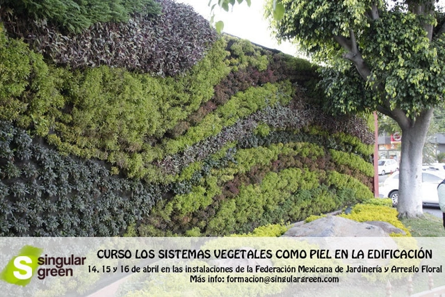 Curso 'Los Sistemas Vegetales como Piel en la Edificación' / Ciudad de México - Imagen Principal