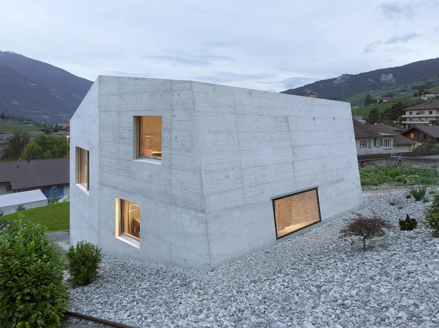 Casa Métrailler / Savioz Fabrizzi Architectes - Casas