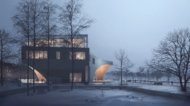 Snøhetta diseña nueva biblioteca para Universidad Temple en Filadelfia - Bibliotecas