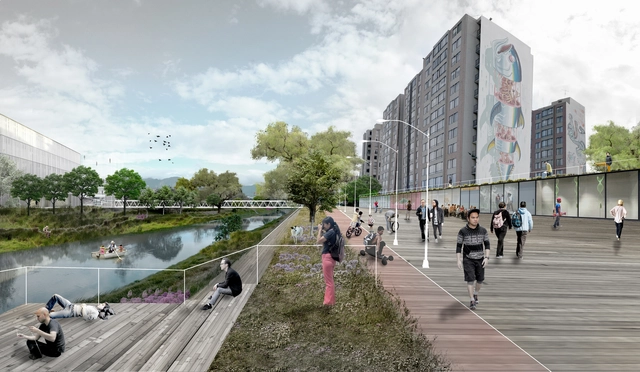 MOBO Architects + Ecopolis + Concreta diseñarán la estrategia de intervención para el río Fucha en Bogotá - Fachada, Urbano