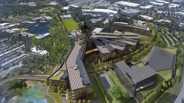 Nike, Inc. revela el plan de expansión para sus oficinas centrales en Oregon - Imagen Principal