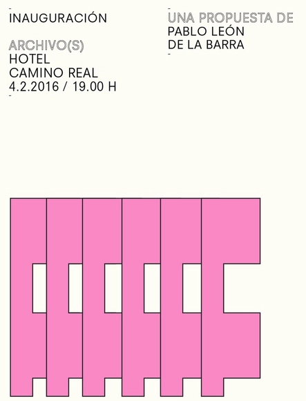Serie ARCHIVO(S): Hotel Camino Real / Ciudad de México - Imagen Principal