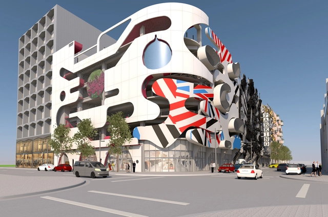 Miami Design District 揭晓了博物馆停车场的设计 - 主图