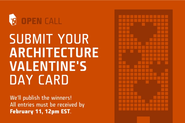 Call for Submissions: Architecture-Themed Valentine's Day Card - Featured Image