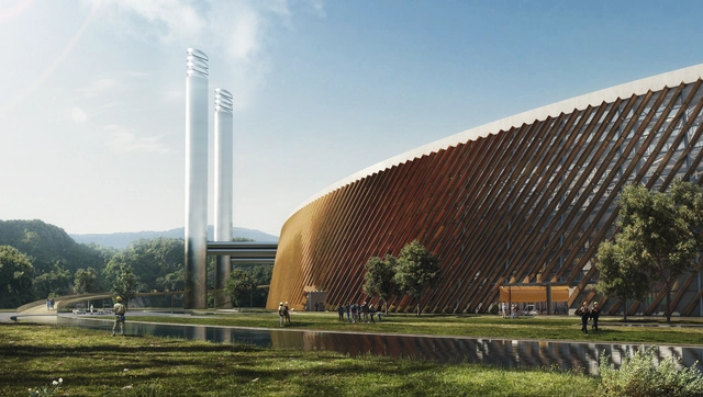 Schmidt Hammer Lassen y Gottlieb Paludan diseñarán la planta de energía a partir de desechos más grande del mundo - Planta De Energía