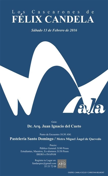 Recorrido 'Los Cascarones de Félix Candela' / Ciudad de México - Imagen Principal