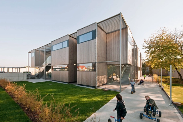 Kindergarden Schukowitzgasse / KIRSCH Architecture - Kindergarten