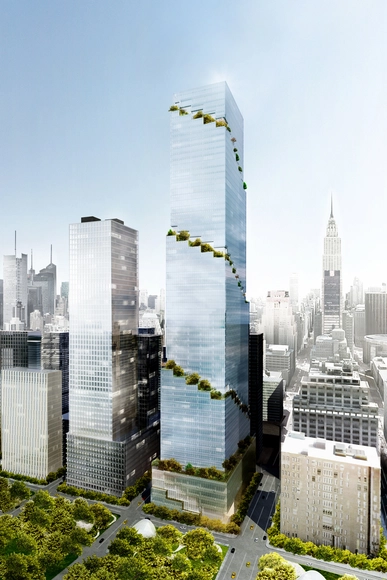 BIG propõe torre espiral próximo ao High Line - Arranha Céu