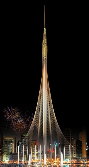 Santiago Calatrava Wins Competition to Design Landmark Observation Tower in Dubai - Featured Image