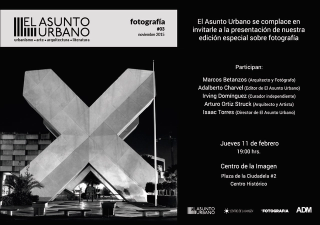 Presentación de El Asunto Urbano / Ciudad de México  - Imagen Principal
