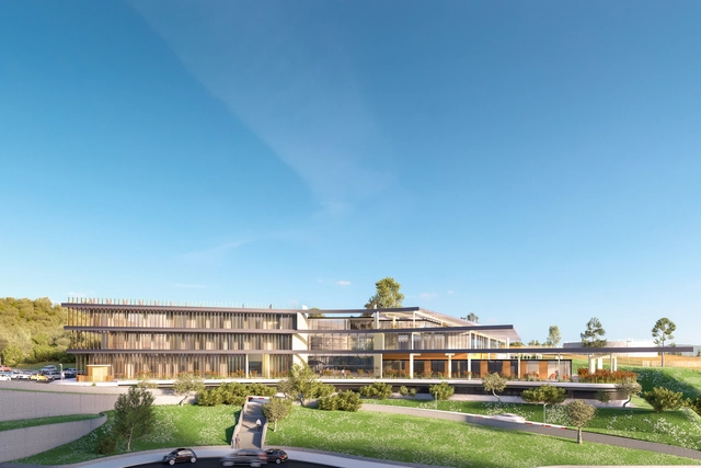 Ron Arad to Break Ground on Israeli Cancer Center in Afula -  Healthcare Center, Garden, Facade