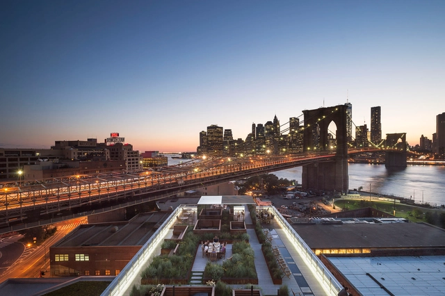 James Corner Field Operations projeta cobertura jardim no Brooklyn, Nova Iorque - Imagem de Destaque