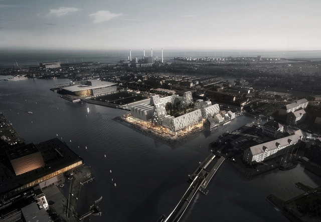 Christiansholm Masterplan / Cobe - Master Plan, Cityscape