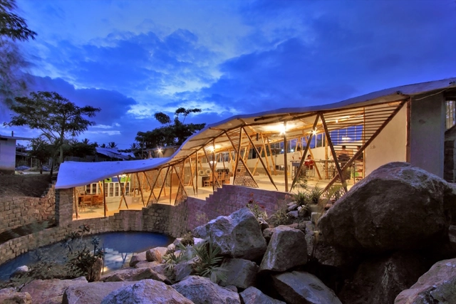 Bamboo Symphony / Manasaram Architects - Arquitectura De Oficinas