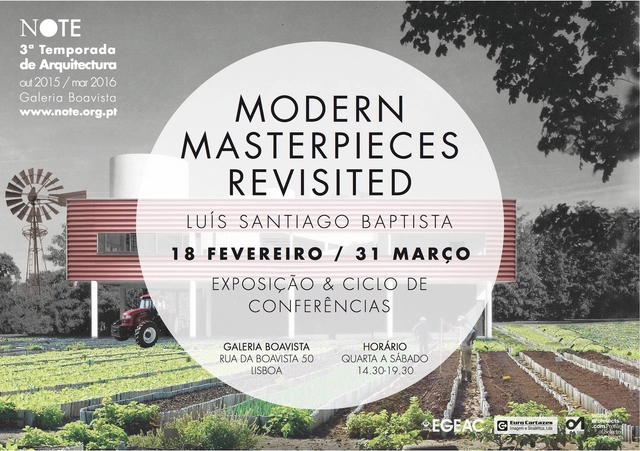 Exposição "Modern Masterpieces Revisited - Luís Santiago Baptista" em Lisboa - Imagem de Destaque