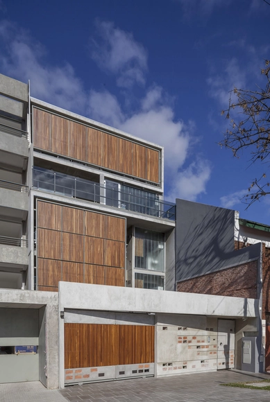 Condominio Mosconi  3 / Frazzi Arquitectos - Vivienda Colectiva, Fachada