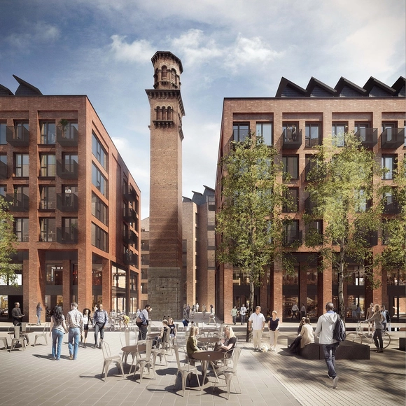 Jestico + Whiles Wins Approval for Tower Works Redevelopment in Leeds - Featured Image