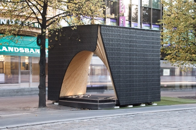 Pauhu Pavilion Constructed for Tampere Architecture Week in Finland - Featured Image