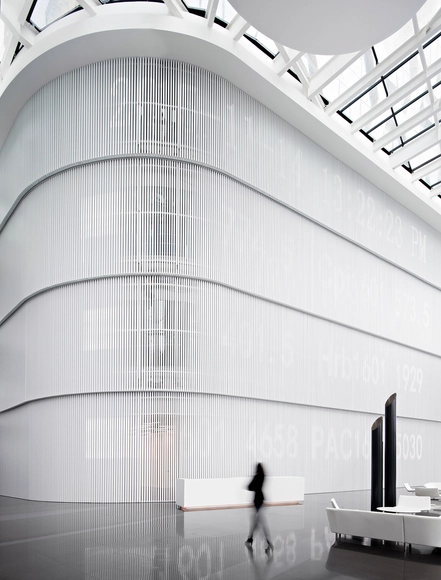Midwest Inland Port Financial Town / Hallucinate Design Office - Interiores De Oficina