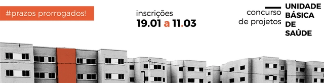 Concurso para uma Unidade Básica de Saúde em  Parque do Riacho - CODHAB-DF - Imagem de Destaque