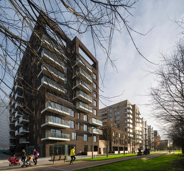 Greenwich Peninsula Riverside / C.F. Møller - Apartamentos