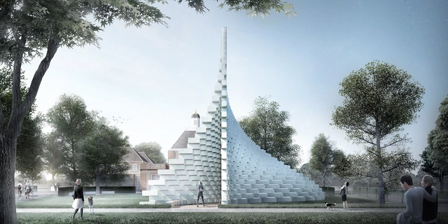 BIG presenta su diseño para el Serpentine Pavilion 2016 - Imagen Principal