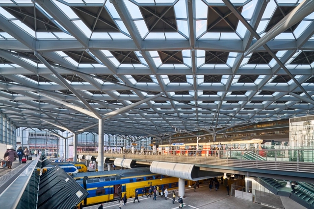 Estación Central de La Haya /  Benthem Crouwel Architects - Estación De Trenes