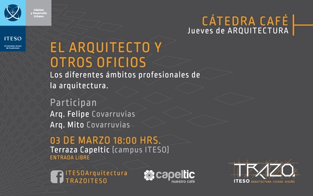 Cátedra 'El Arquitecto y otros oficios' / Guadalajara - Imagen Principal