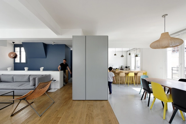 Dúplex - Paris 16 / Ulli Heckmann + Eitan Hammer - Edifício De Apartamentos