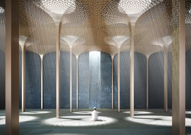 AL_A vence concurso para projetar a Mesquita de Abu Dhabi - Imagem de Destaque