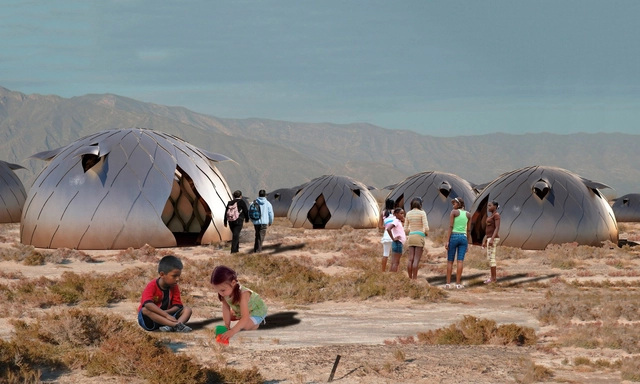 La Matriz: Módulo desplegable de emergencia creado por estudiantes peruanos - Imagen Principal