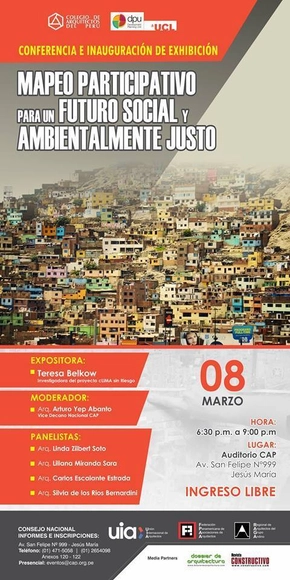 Conferencia "Mapeo participativo para un futuro social y ambientalmente justo" - Imagen Principal