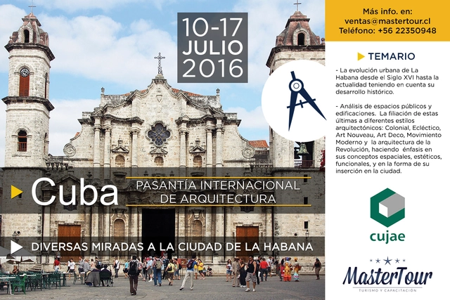 Pasantía Internacional de Arquitectura 'Diversas miradas a la ciudad de La Habana' - Imagen Principal