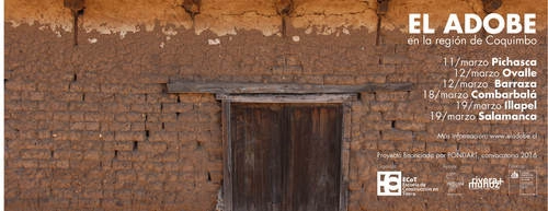El adobe: exhibición del video educativo y de experiencias de reparaciones post terremoto - Imagen Principal