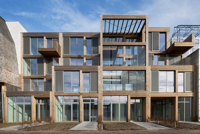 Woodlofts Buiksloterham / ANA architecten - Apartamentos