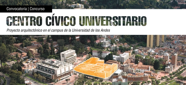 Concurso arquitectónico Centro Cívico Universitario de la Universidad de Los Andes - Imagen Principal
